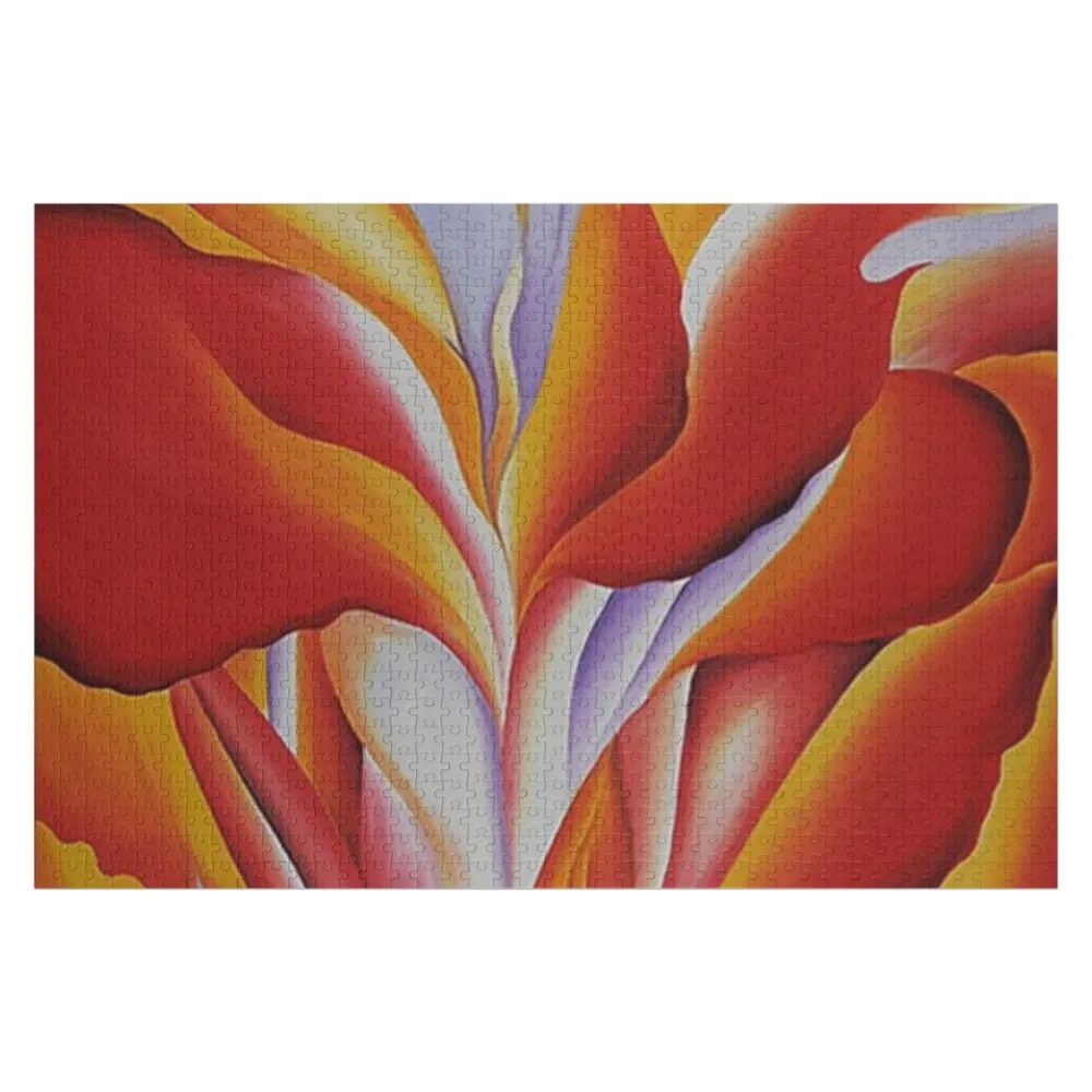 Red Canna (1924) Пазл Georgia O'Keeffe
