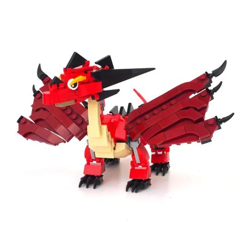Популярное кольцо, модель фильма Moc, строительные кирпичи, маленький милый дракон, технология, модульные блоки, подарки, рождественские игрушки, наборы «сделай сам», сборка (art.: 3920cce654dc3) - 3920cce654dc3