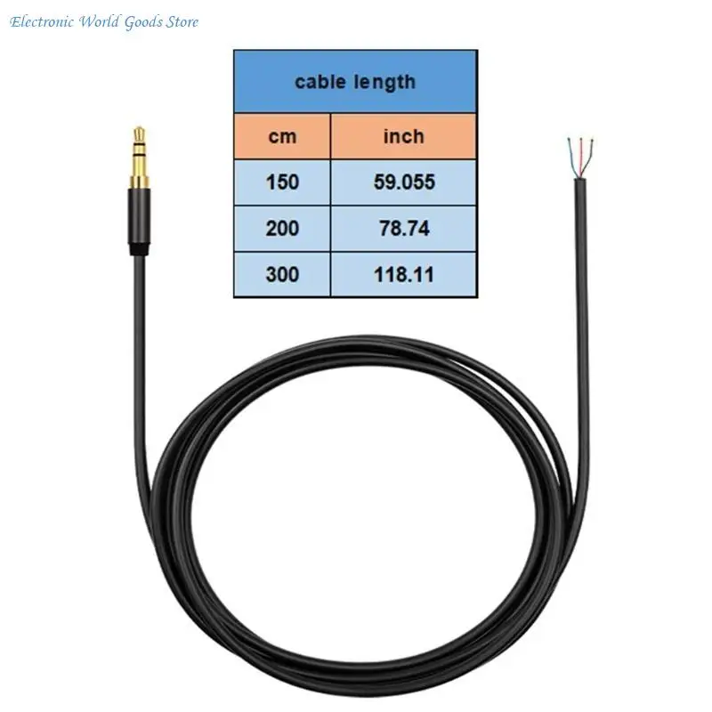 A3PD 3,5 мм для ремонта гарнитуры провод Easy Установка для DT770 DT880 DT990 MDR-7506 CD900 (art.: 3920d0c53faa6) - 3920d0c53faa6