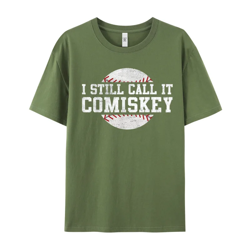 Фото I Still Call It Comiskey Casual Christmas Combed cotton Crewneck Adult Tees Family Tshirts Funny Short Sleeve T Shirts №4