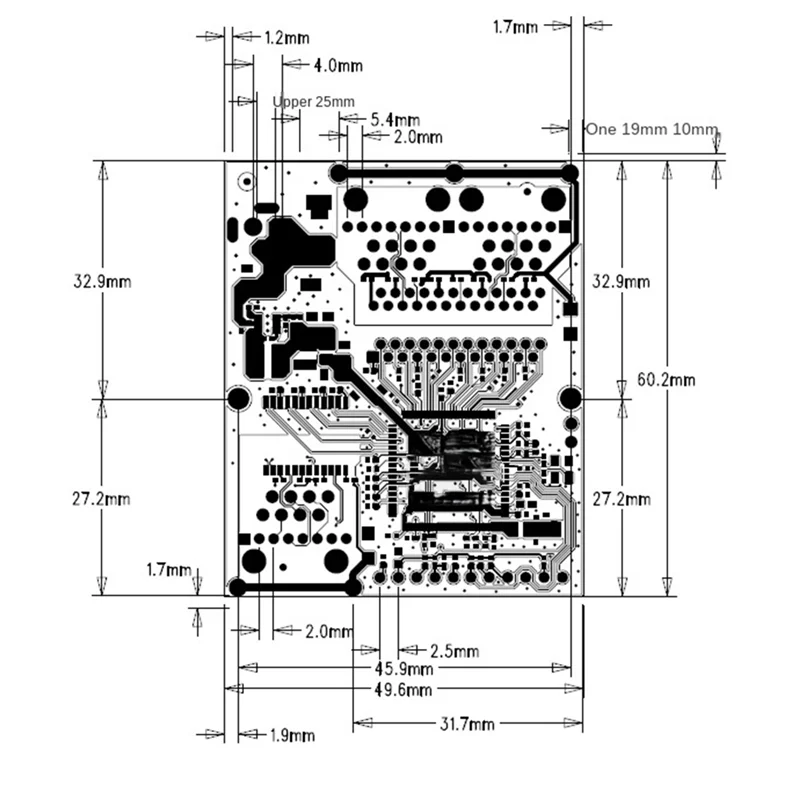 Фото Минимальный трехпортовый 1000M гигабитный модуль RJ45 со стандартным портом промышленного класса, сетевой разветвитель с питанием от 5 до 12 В №5
