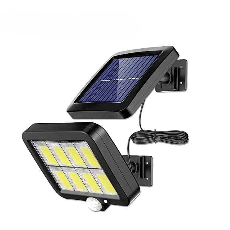 Lampu Dinding pisah информацион surya 160LED, 1923 dinding darurat tahan air untuk dekorasi taman в наличии