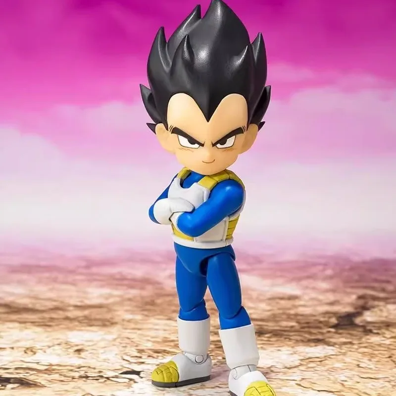 Bandai S.H.Figuarts Dragon Ball, милая Daima Vegeta Mini 1/12, экшн-кукла, Коллекционная аниме-фигурка, модель игрушки, подарки на день рождения