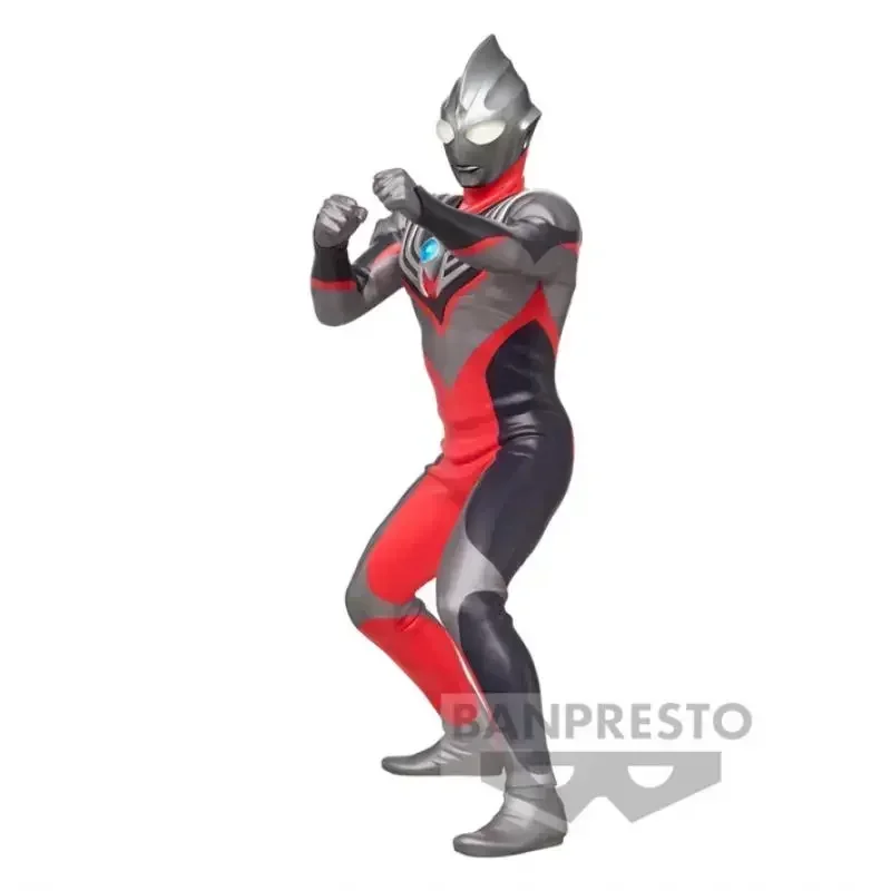 Фото В наличии Bandai BANPRESTO Heroes Brave Statue Figure Ultraman Tiga 17 см из натуральной мультфильма аниме экшн-модель игрушки украшения BB №2