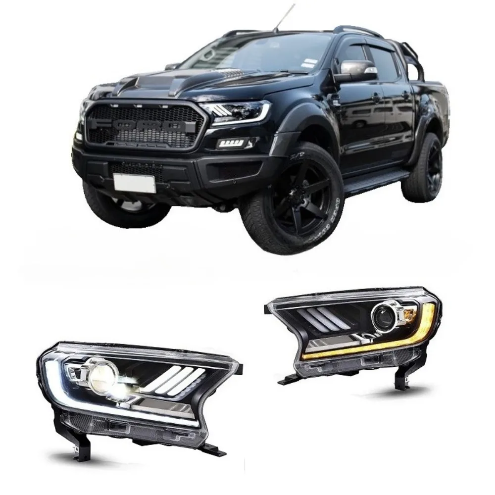 Светодиодная фара для Ford T7 T8 Ranger Ford Everest, система автоматического освещения головного света