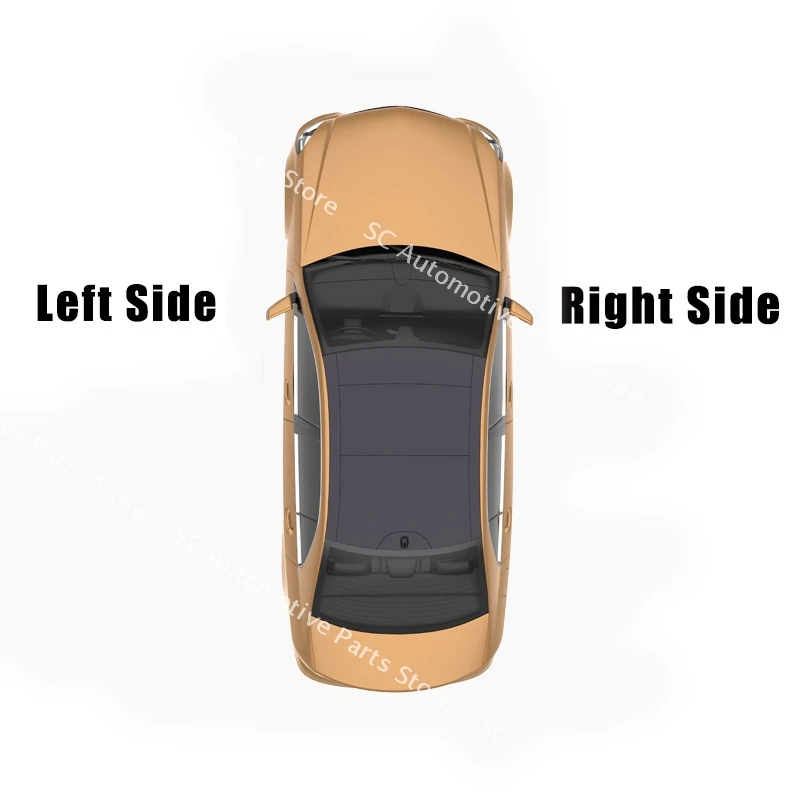 Фото SC для Nissan Livina 2013 2014 2015 автомобильные аксессуары зеркало заднего вида Стекло для наружной двери боковой объектив без подогрева заднего вида №2