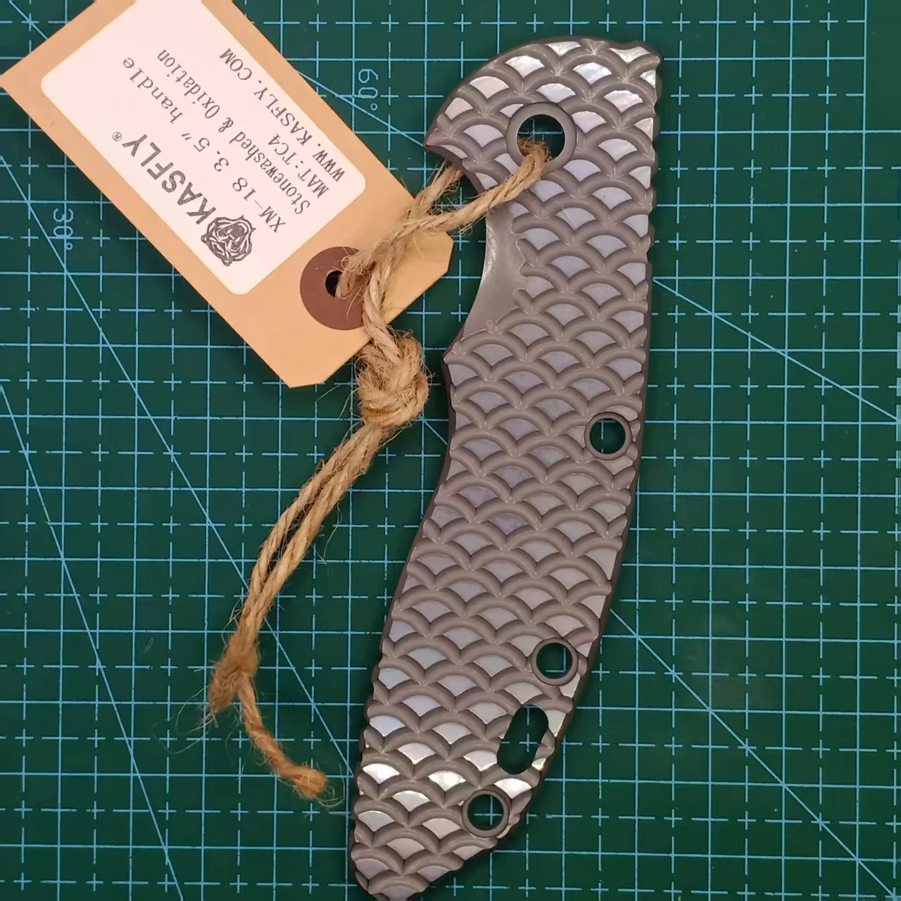 1 шт. весы с титановой ручкой для ножей Rick Hinderer XM18 3,5 дюйма
