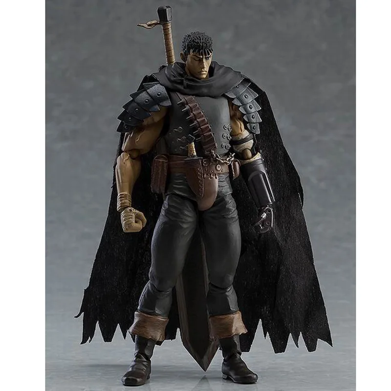 Figma 359 Berserk Guts Black Swordsman Ver ПВХ Фигурка Солдат Супергерой Коллекционная модель Кукла Игрушечные фигурки 17 см (art.: 3920d01e79cba) - 3920d01e79cba