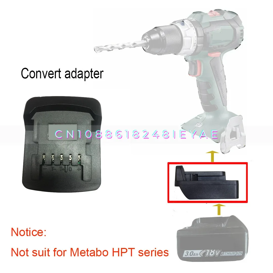Адаптер для инструментов, совместимый с Makita 18 В на Mattaibao Metabo