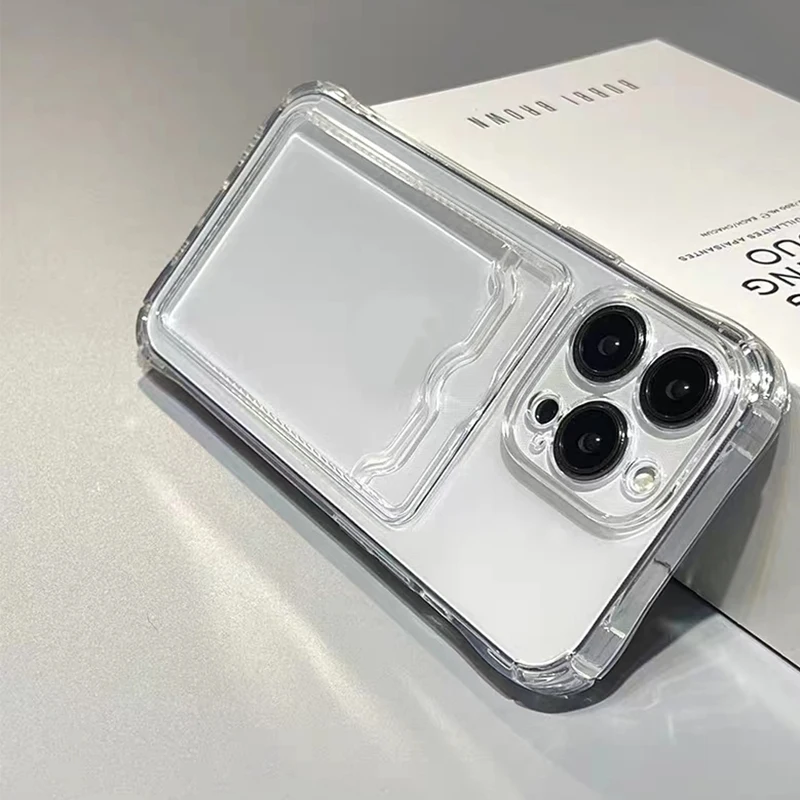 Силиконовый прозрачный чехол для iPhone, сверхпрочный дизайн с геометрическим узором