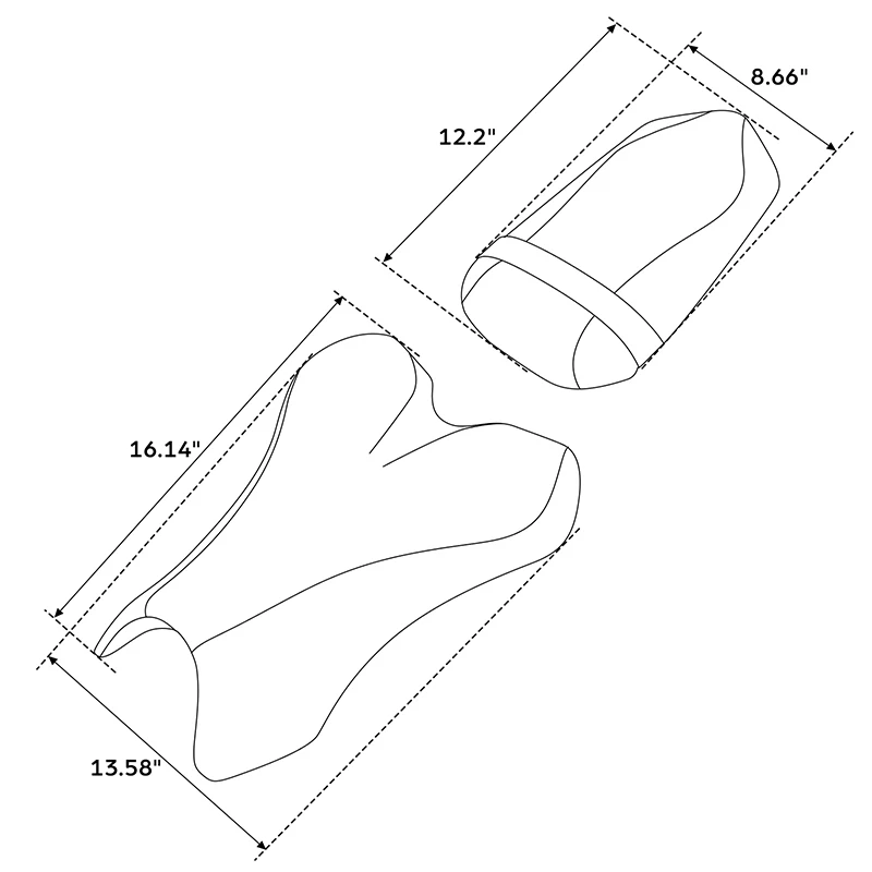 Сиденья водителя и пассажира, подходящие для Yamaha YZF R1 YZFR1 2004-2006 2006 2005 (art.: 3920cab955e5b) - 3920cab955e5b