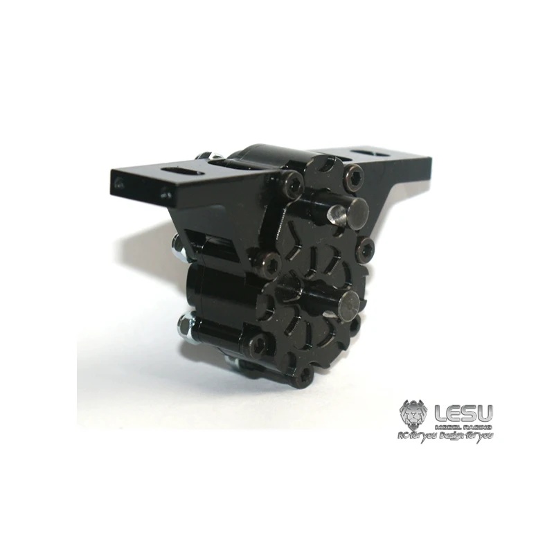 LESU 1/14 грузовик переводная коробка Φ Tamiya драгголовка грязевая головка DIY модель автомобиля с дистанционным управлением 59 мм