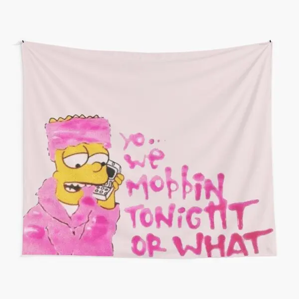Yo We Mobbin красивый гобелен, покрывало, коврик, комнатное настенное дорожное одеяло для спальни, подвесное художественное украшение для дома с цветным принтом (art.: 3920c376edbbc) - 3920c376edbbc