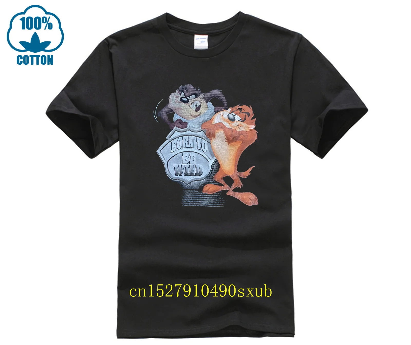Футболка NEW TAZ born to be wild от sz L или XL lic от Warner bros