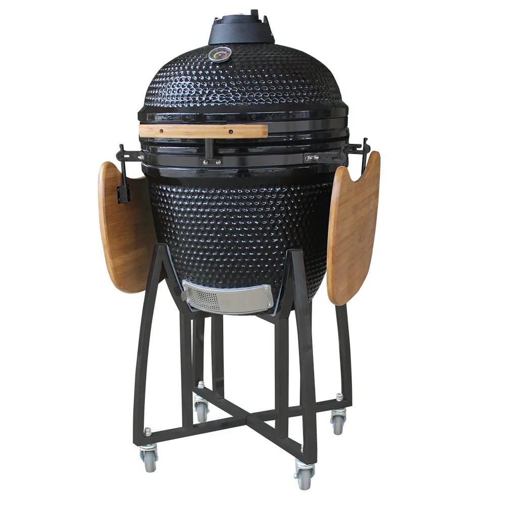 AUPLEX OEM Green Egg Bbq Kamado Joe Grill 21-дюймовые кухонные угольные грили для барбекю BBQ Kamado Outdoor