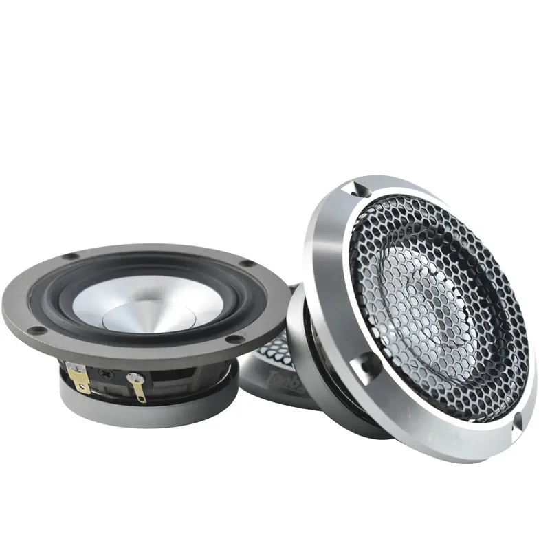 Auto Audio Modificatie Driedelige Frequentieset, 3,5-дюймовый средний диапазон Luidspreker, центральный динамик среднего диапазона, объемный динамик