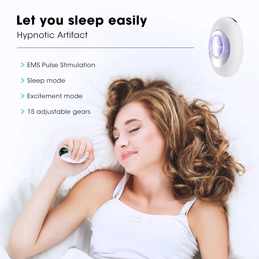 CES Sleep Aid, облегчение бессонницы, микротоковый ручной гипноз, умный стресс, тревога, депрессия, устранение расслабления с слингю для мозга (art.: 3920d00c491b5) - 3920d00c491b5