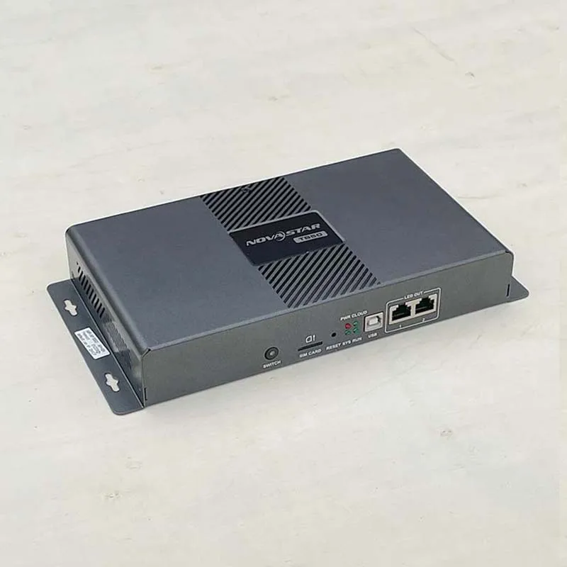 Фото Novastar TB50 Мультимедийная коробка воспроизведения USB-порт Контроллер Wi-Fi HDMI HUB75 Полноцветный модуль Светодиодный экран Видеопроцессор №3
