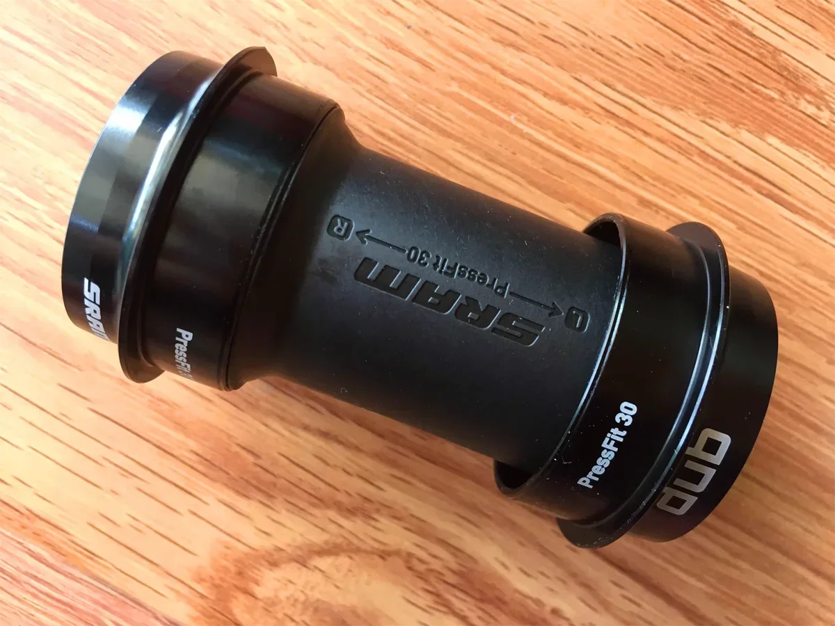 Фото Технология SRAM DUB: нижний кронштейн PressFit30, 73 мм MTB, шпиндель 28,99 мм для всех нижних кронштейнов №4