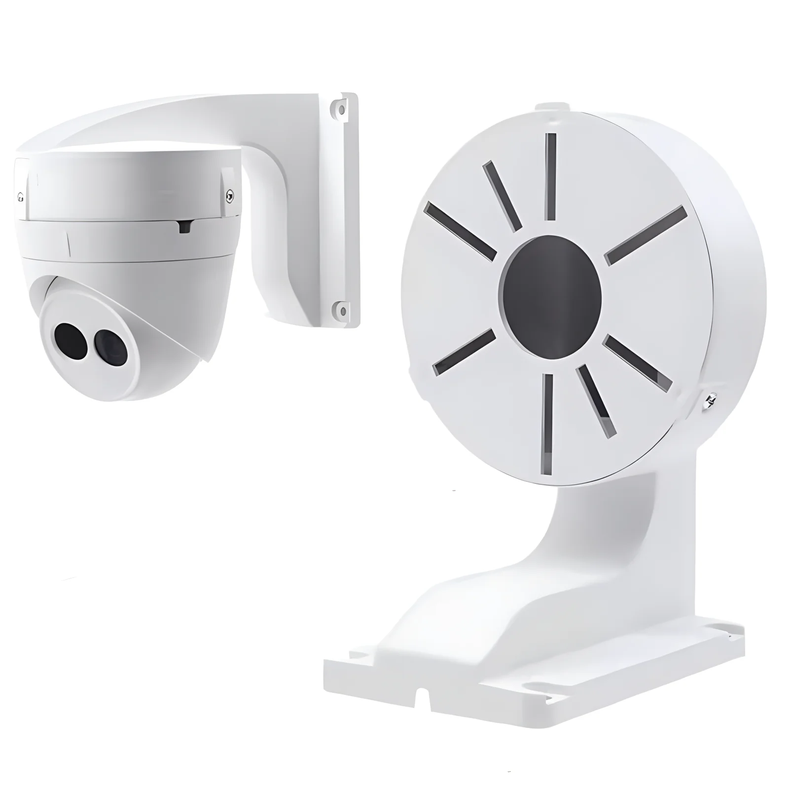 Настенный/потолочный кронштейн-держатель для купольной IP-камеры Hikvision, АБС-пластик, полусферический универсальный кронштейн для камеры в помещении и на открытом воздухе