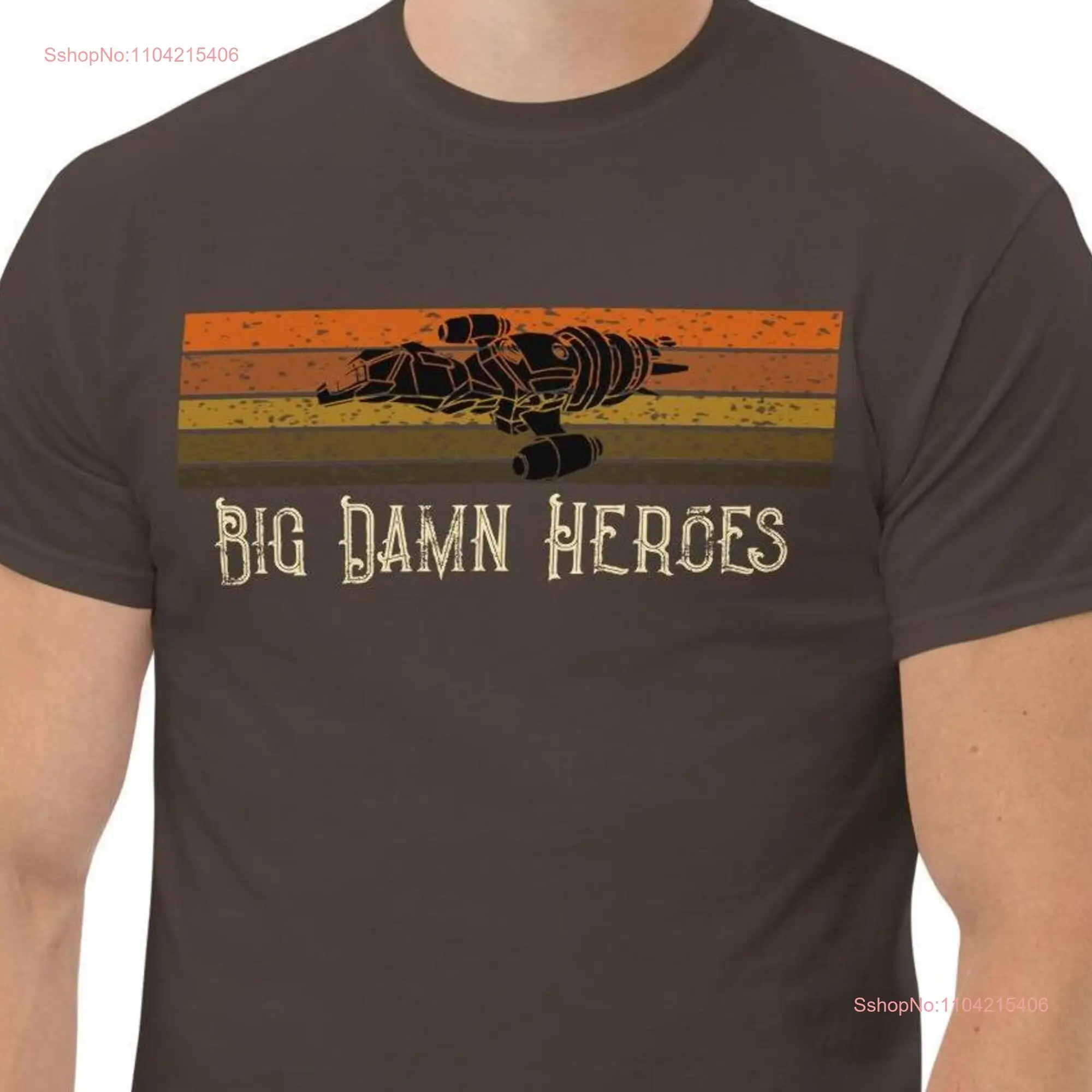 Big Damn Heroes Firefly Serenity Retro for Geeks Science Fiction Nostalgia Classic tee Multiple Colour Options
