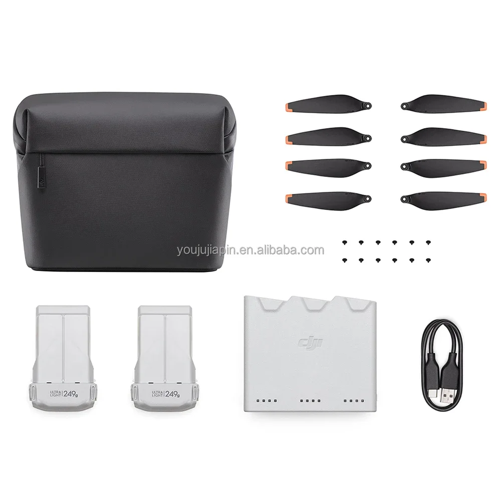 Mini 3 Pro Fly More Kit 34 минуты время полета Двусторонний зарядный концентратор Сумка через плечо Пропеллеры USB 3.0 Type-C Кабель даты