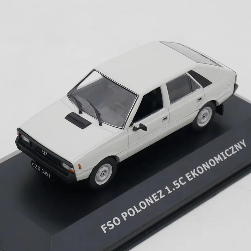 Литый под давлением в масштабе 1:43, модель FSO polyez 1.5C, экономичная модель автомобиля из сплава, готовый продукт, имитация серии, игрушечные автомобильные сувениры