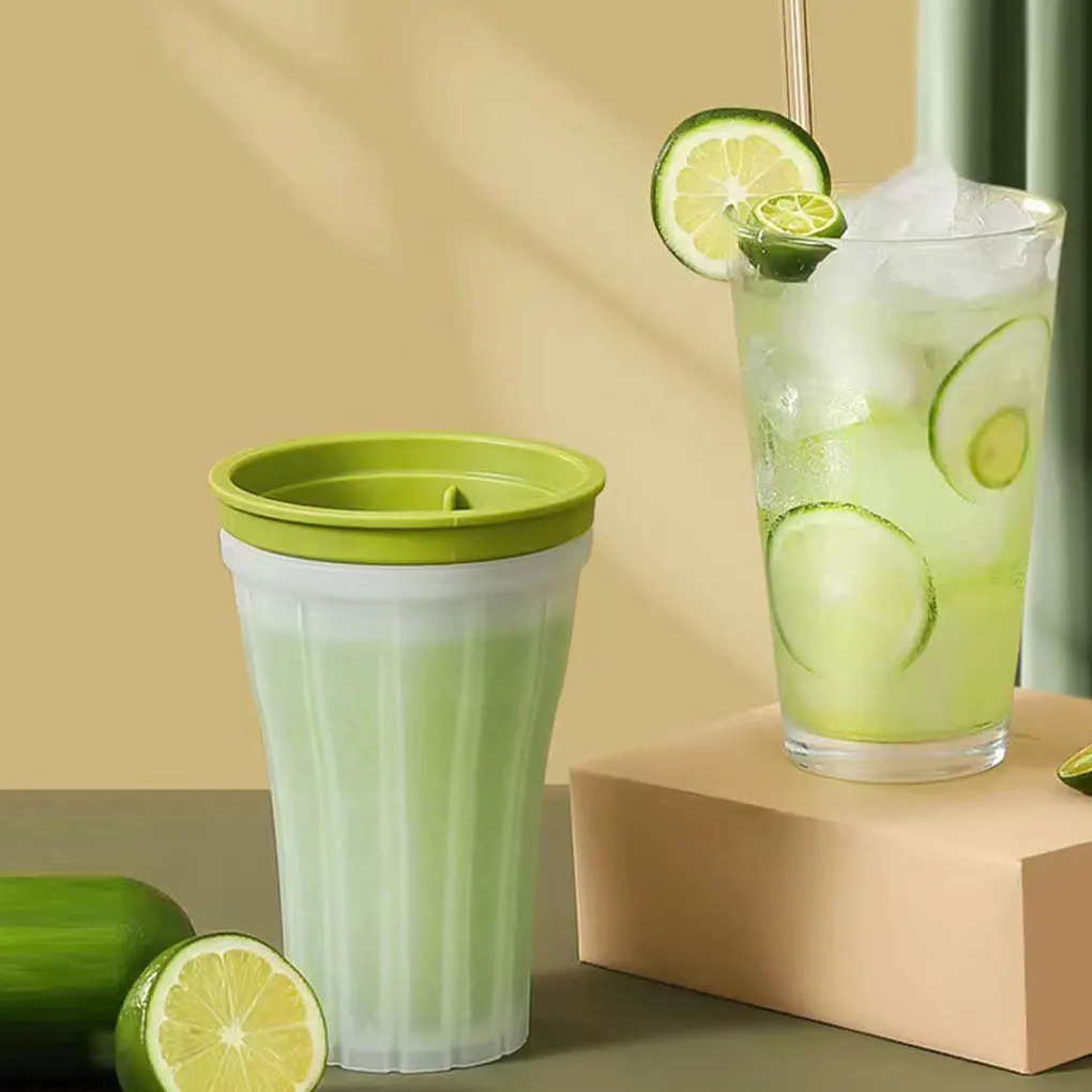 Льдогенератор Slushy Cup, летняя форма для молочных коктейлей, самосборка бутылок для кухни