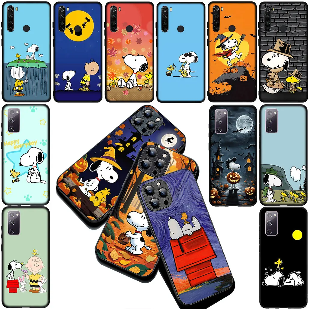 Фото Чехол для телефона Dog S-Snoopys-Cartoon Case для Motorola Moto G35 G45 G75 G85 G13 Edge 50 30 Fusion 40 neo Ultra Pro Funda Cover №5