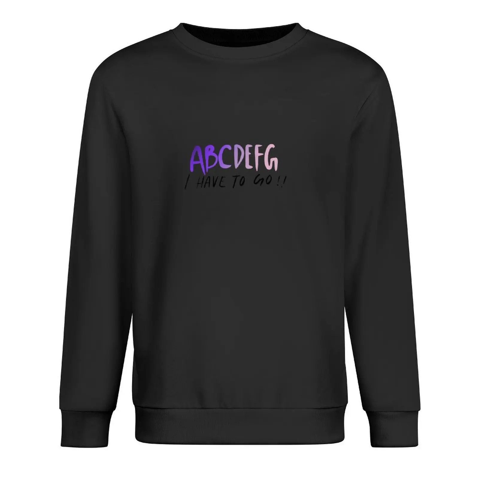Abcdefg I have to go пуловер осенняя одежда корейская одежда спортивный костюм мужская зимняя одежда осенняя толстовка