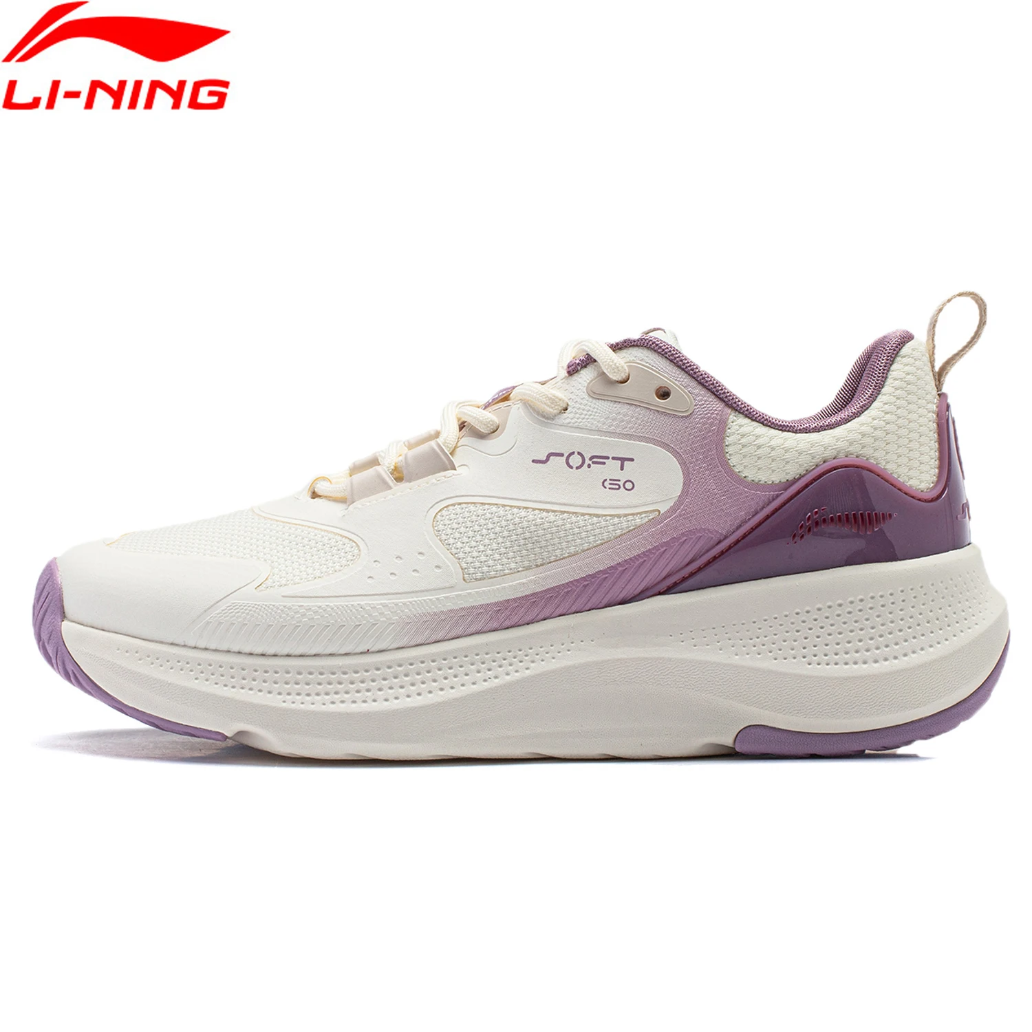 Li-Ning Women SOFT ELEMENT Женщины классический стиль жизни обувь подушка воздухопроницаемый отдых фитнес-спорт обувь стильные кроссовки AGLU012