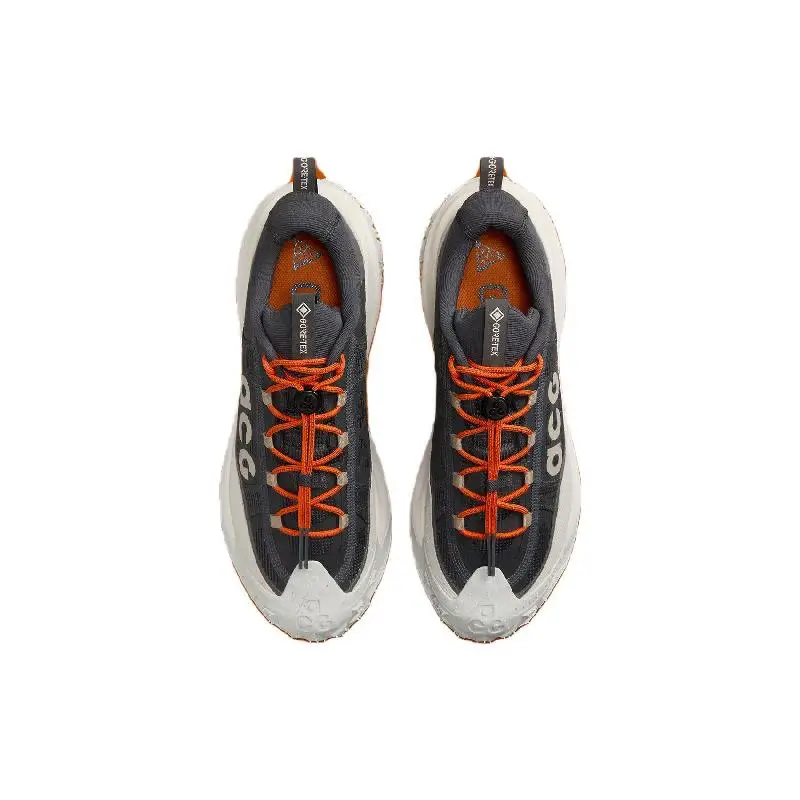 Фото Кроссовки Nike ACG Mountain Fly 2, низкие, кожа Гор-Tex, «темно-дымчатый серый», HF6245-002 №4