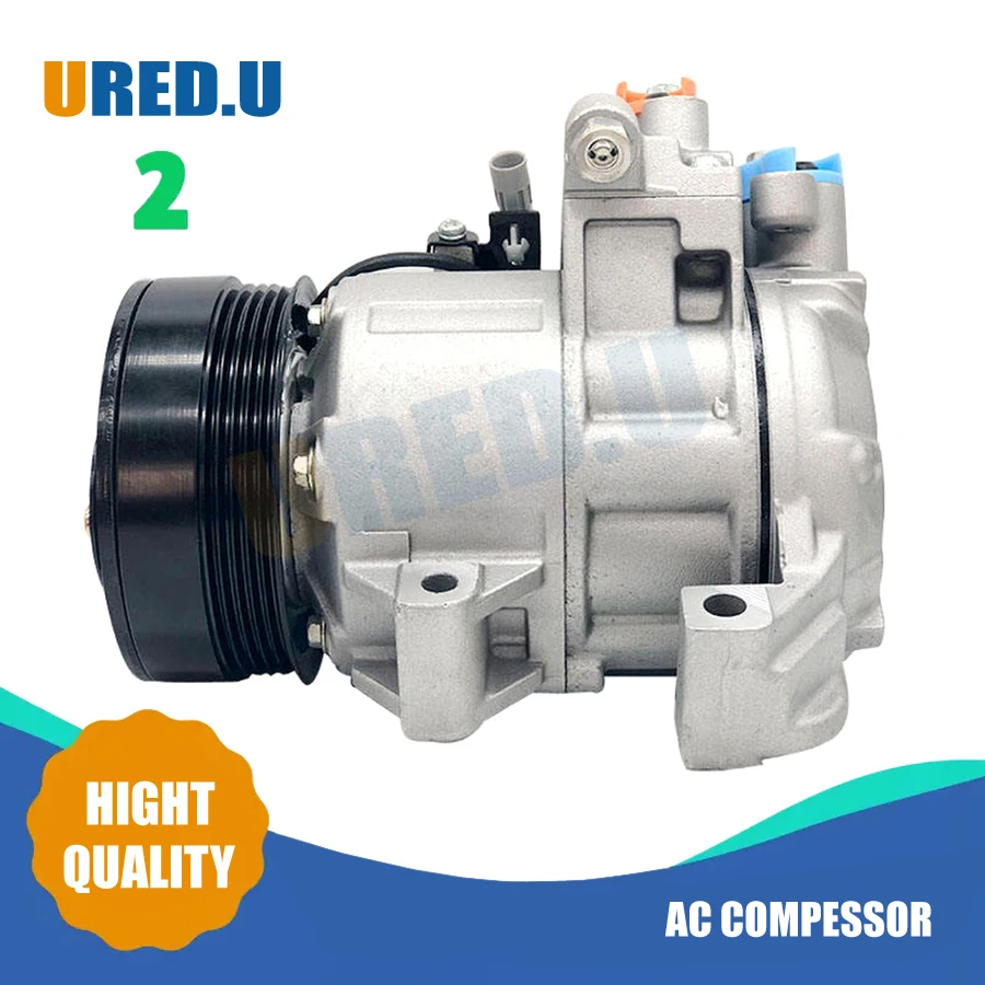 Фото Компрессор переменного тока для Suzuki DCS14 DCS-14IC DCS-14-IC 506041-0171 95201-64J01 95200-64JC0 95201-64JB0 9520164JB0 9520065DA00 №2