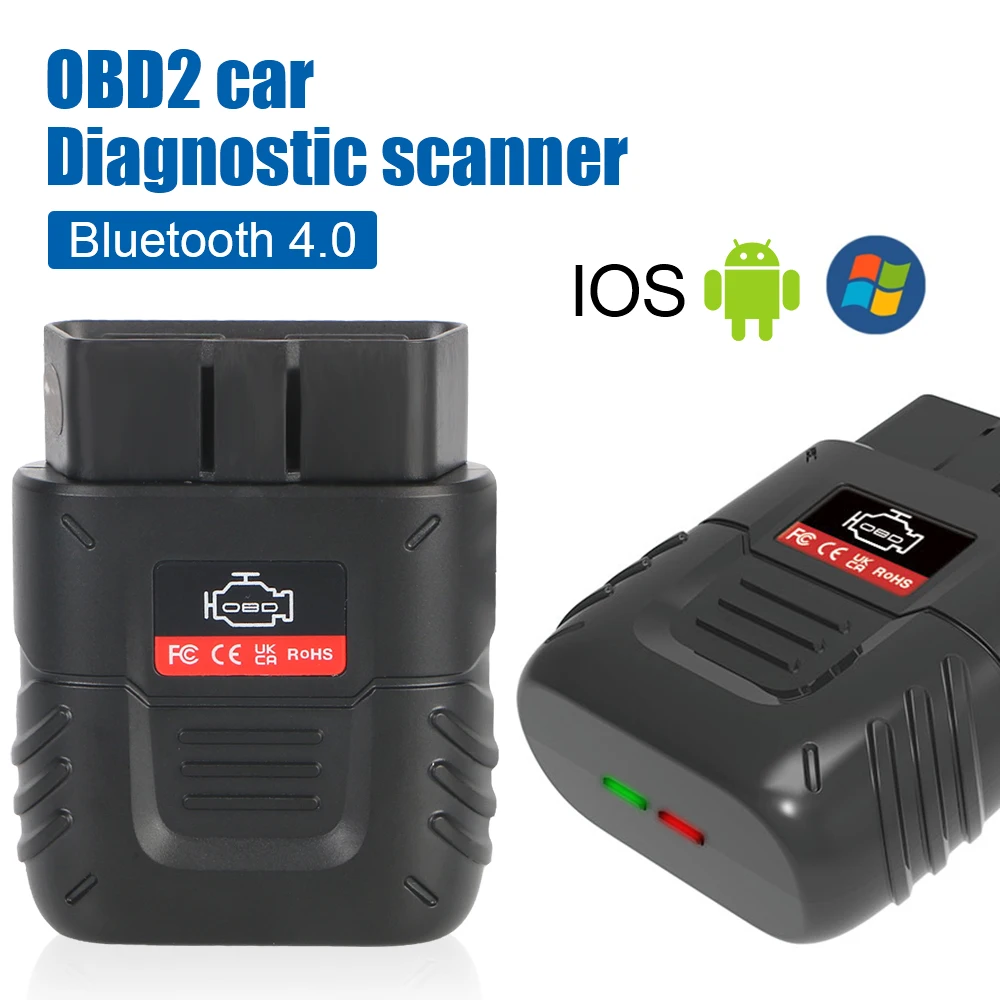 Сканер ELM 327 для IOS Android ПК OBD2 сканер OBDII считыватель кодов автомобильный диагностический инструмент Bluetooth-совместимый инструмент для автоматического сканирования 4,0