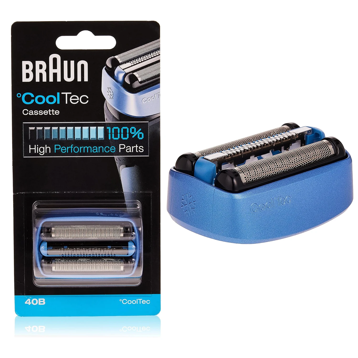 Бритвенная головка Braun 40B CoolTec для Braun CT2s, CT2cc, CT3cc, CT4s, CT4cc, CT5cc, CT6cc, Cool Tec