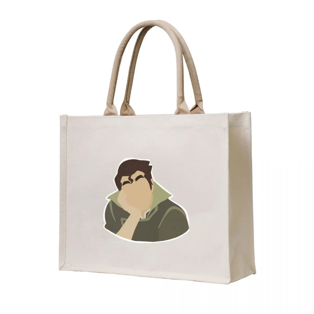 Bolin Sticker (Legend of Korra) Большая сумка Сумка-тоут Холщовая сумка-тоут Женские пляжные сумки