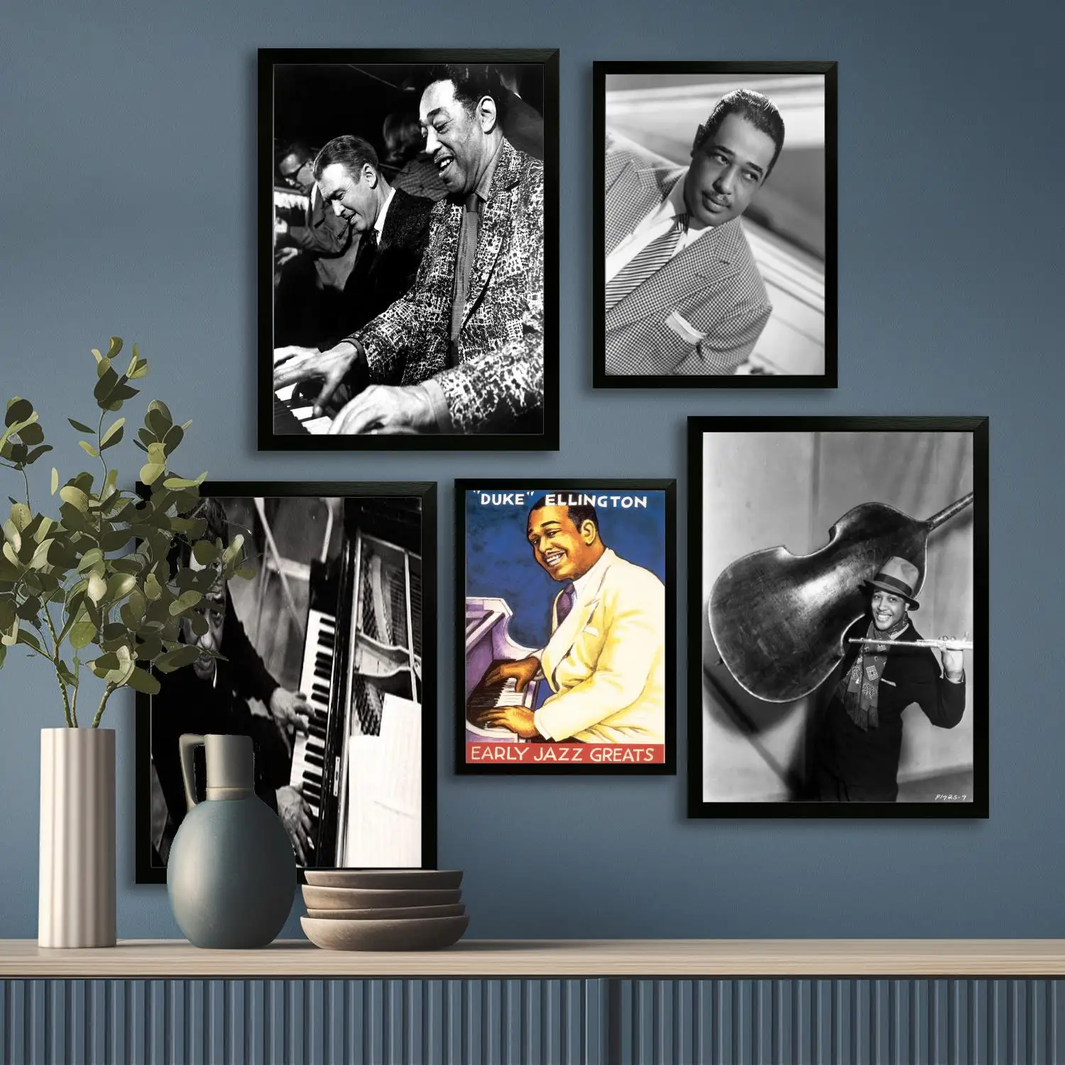 Duke Ellington холст художественный постер и настенная художественная картина печать, современные семейные постеры для декора спальни, декоративная живопись