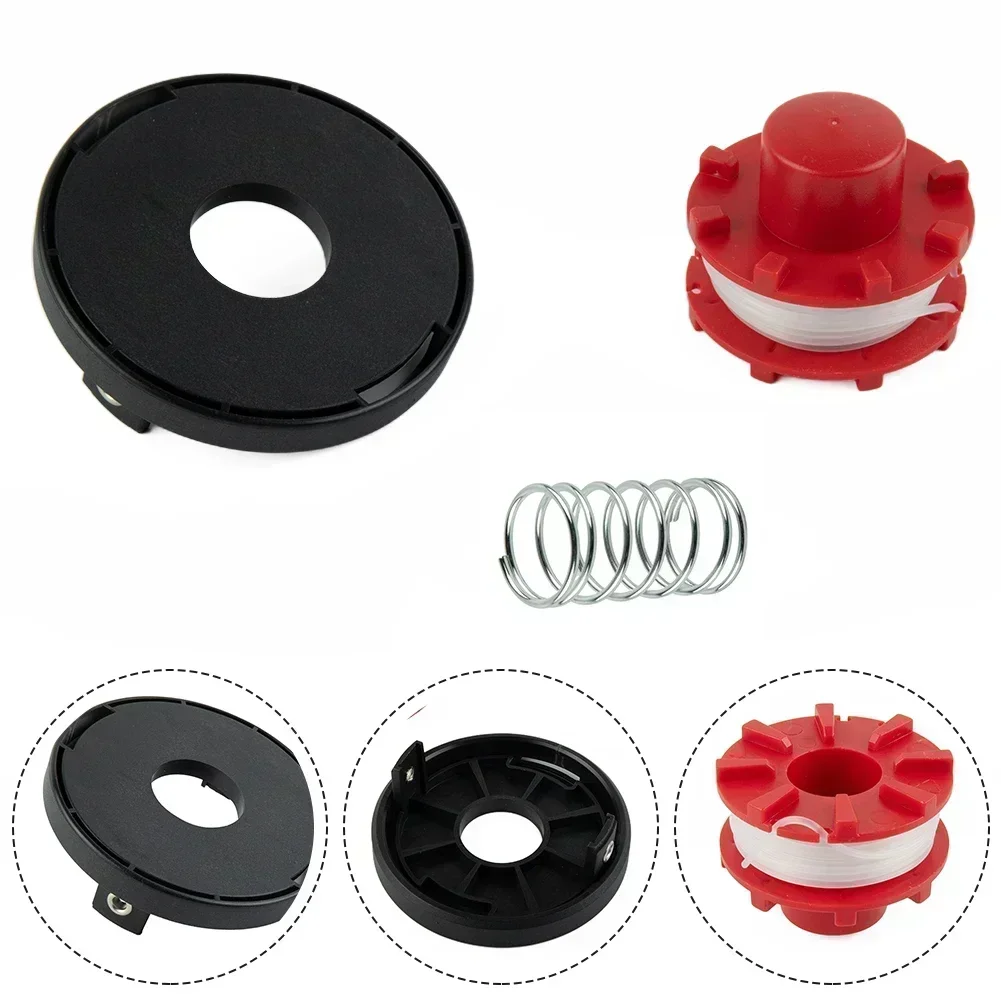 Фото Леска для катушки для Einhell GE-CT 36/30 Li E SOLO, диаметр 2 мм, крышка катушки 97,2*28,7 мм, леска для катушки 63*50 мм №4