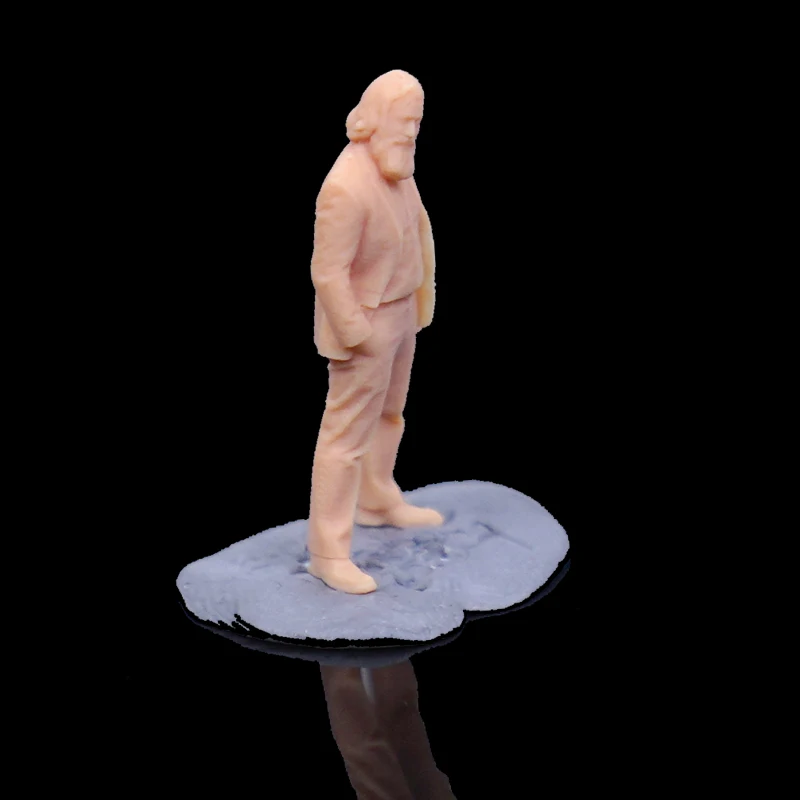 Фото Фигурка 1/64, привлекательный парень, стоящая миниатюра из смолы 1:43 GK, сцена жизни, мужская модель должна быть окрашена самостоятельно, номер 173 №2