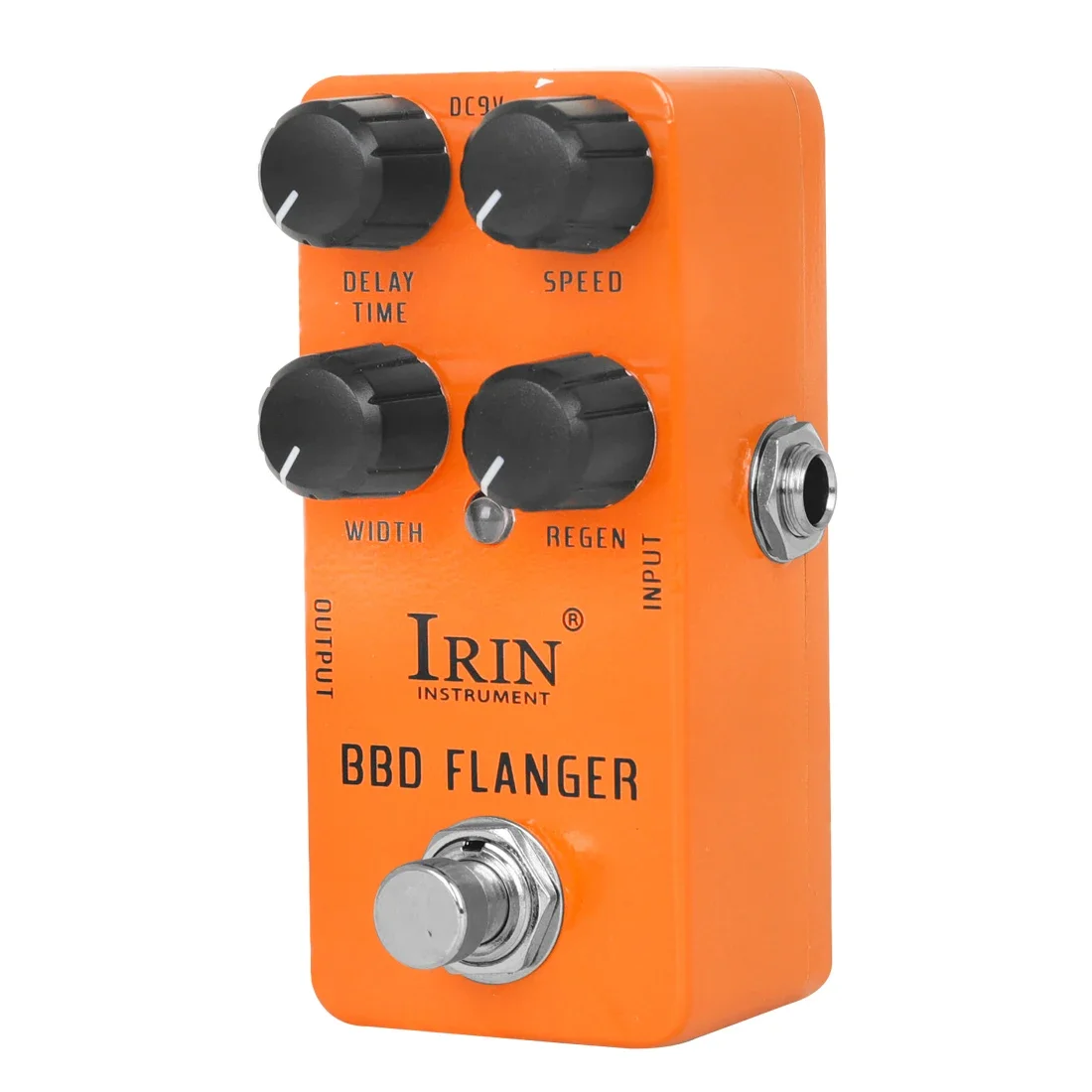 Педаль IRIN BBD Flanger RS-08, педаль эффектов для гитары, металлическая педаль с отбортовкой тембра, похожий на воду, Chorus Rapid Vibrato, педаль True Bypass