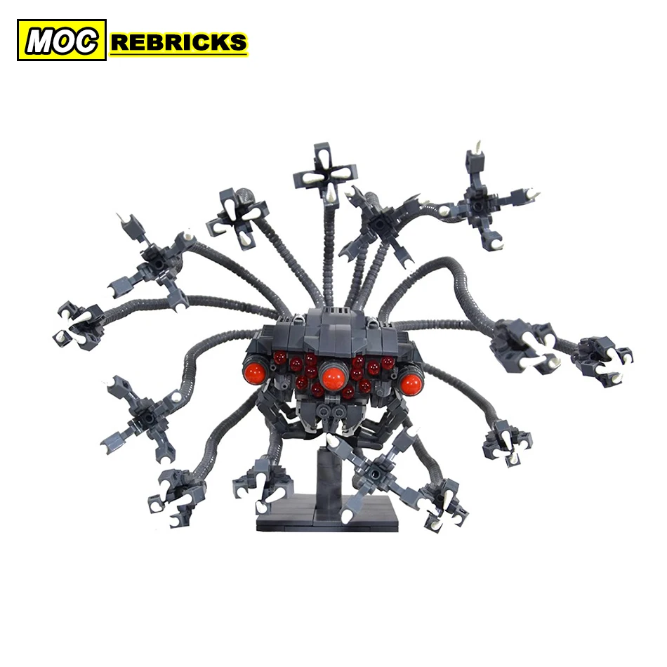 Строительные блоки MOC Matrix APU, набор роботов, классический научный фантастический киноаппарат, монстр, модель осьминога, сделай сам, Детские кирпичные игрушки, подарки на день рождения