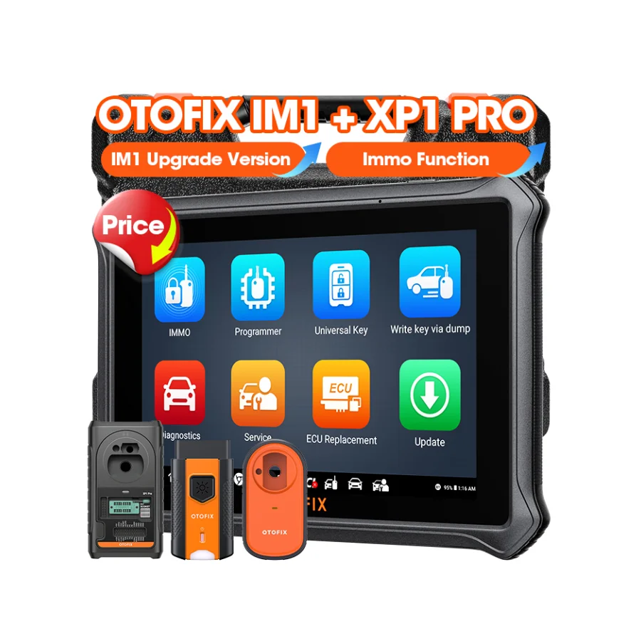 Otofix IM1 XP1 PRO автомобильный слесарь, автоматический программатор ключей, машина для программирования автомобиля, диагностический сканер, инструмент для всех потерянных ключей