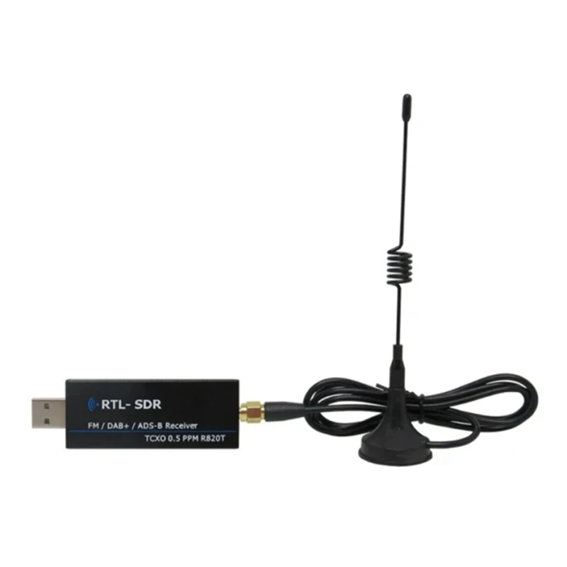Широкодиапазонный цифровой SDR-ресивер, USB-интерфейсы, 100 кГц-1,7 ГГц, полный диапазон программного обеспечения, радиоприемник
