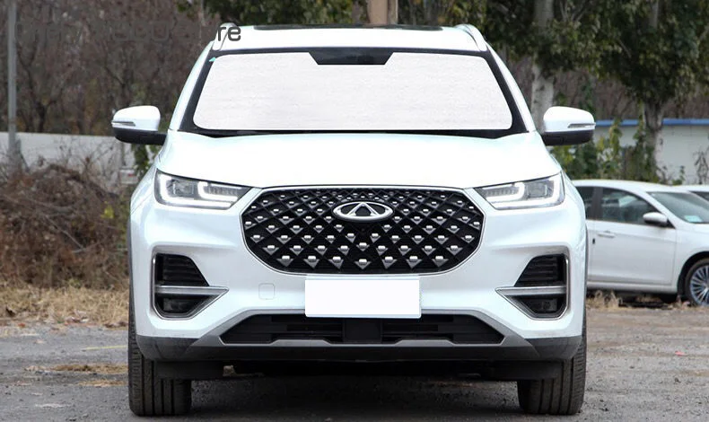Фото Солнцезащитный козырек для Chery Tiggo 8 pro MAX PLUS, защитная занавеска с защитой от УФ излучения, солнцезащитный козырек, переднее стекло, аксессуары для автомобиля №5