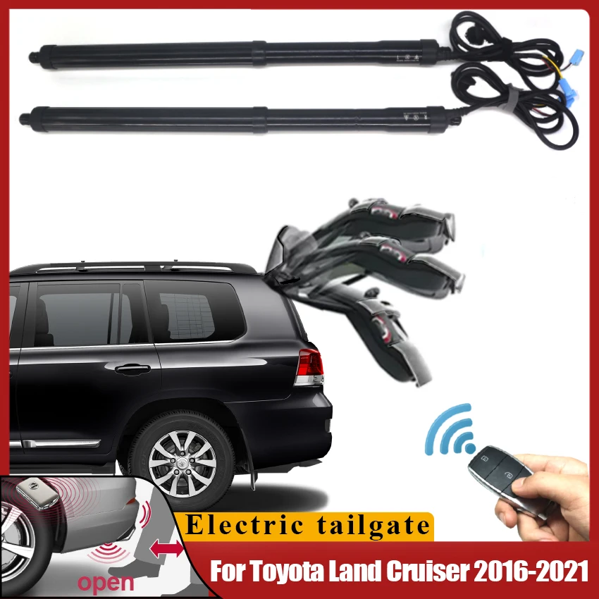 Электрическая задняя дверь для Toyota Land Cruiser 2016-2021, переоборудованная хвостовая коробка, интеллектуальные электрические задние ворота, работающее отверстие