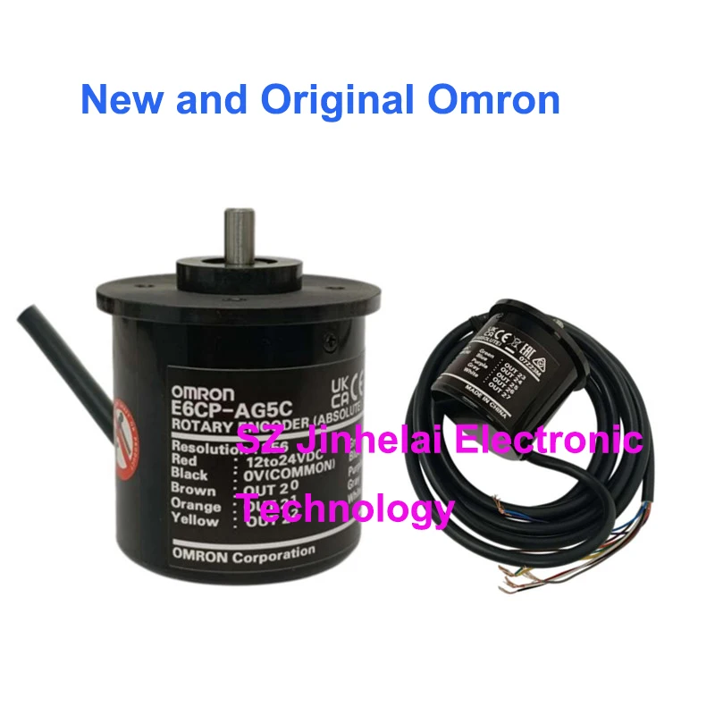 Новый оригинальный Omron диаметром 50 мм, легкий строительный пластик, универсальный абсолютный энкодер E6CP-AG5C-C 256P/R 2M