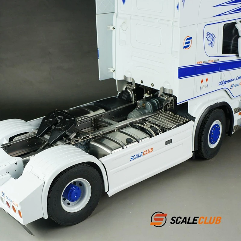 Фото Scaleclub tamiya 1/14 R730 R470 двухосевой спойлер на боковую пластину №3