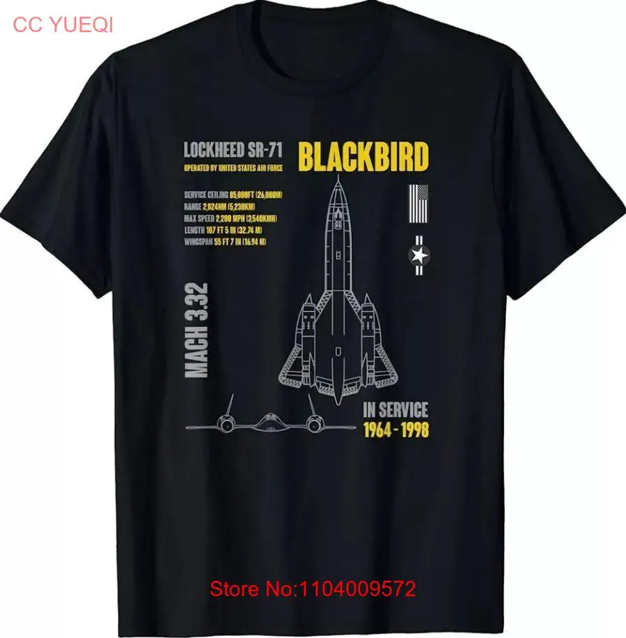 Новинка, ограниченная серия военного самолета lockвэйд, черная птица USAF, Сделано в США, футболка