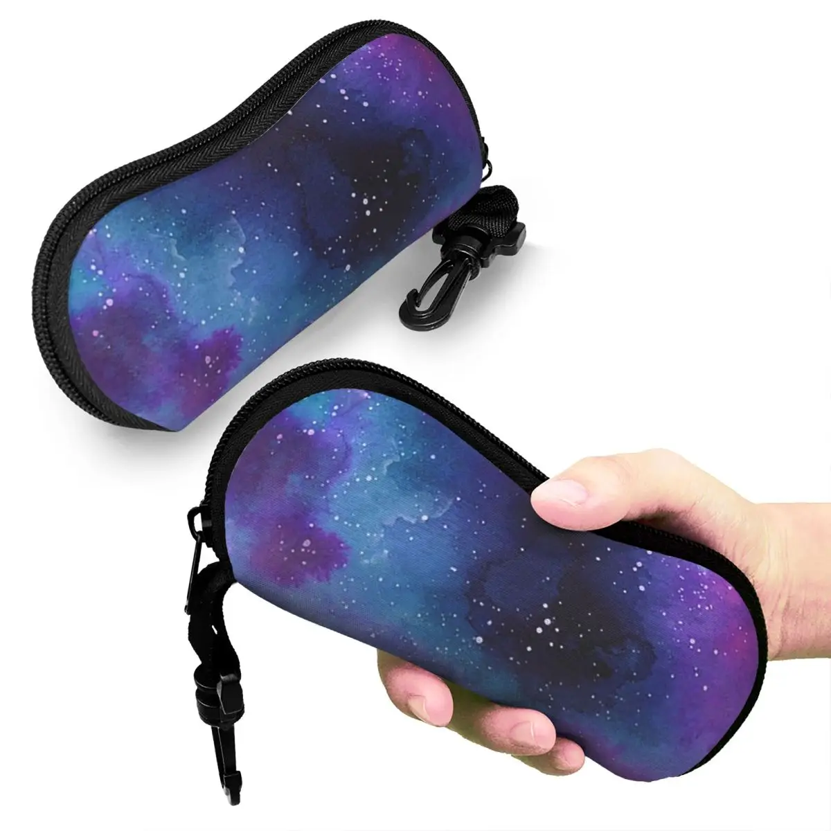 Neon Galaxy Dreams Shell футляр для очков защитная коробка для солнцезащитных очков для женщин и мужчин мягкая сумка для очков