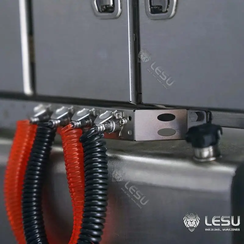 Фото LESU 1/14 имитация грузовика, трубопроводное оборудование, украшение рамы №2